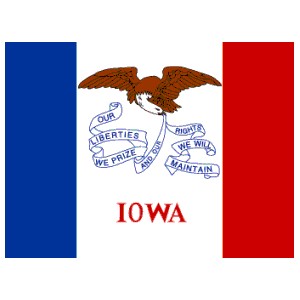 Drapeau de l'IOWA